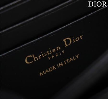 شنطة ديور ميني اسود مطفي فخمة