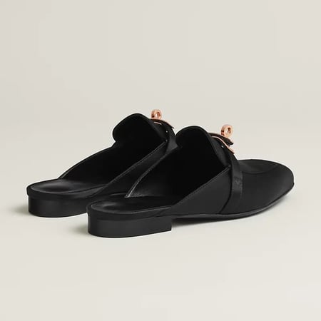 ايرميز Oz mule أسود فخم