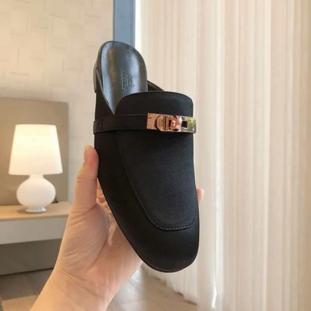 ايرميز Oz mule أسود فخم