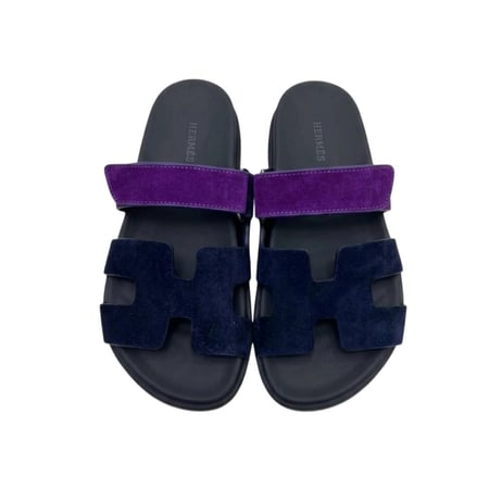 ايرميز صندل شمواه - دمج اللونين البنفسجي والكحلي