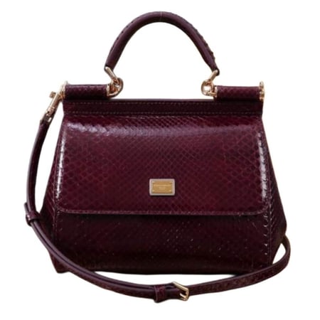 شنطة دي اند جي عنابي