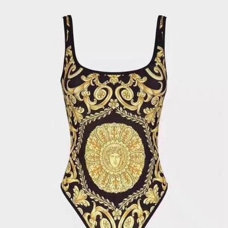 فرزاتشي قطعة واحدة اسود و ذهبي