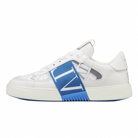 حذاء-فالينتينو-لو-توب-ابيض-ازرق-سواقيو