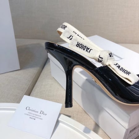 ديور كعب عالي اسود فخم