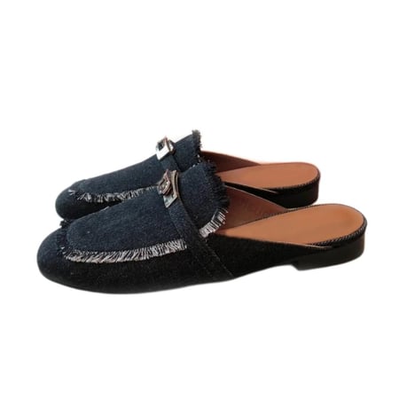 ايرميز Oz mule أسود ترندي