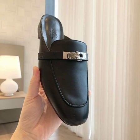 ايرميز Oz mule أسود عصري