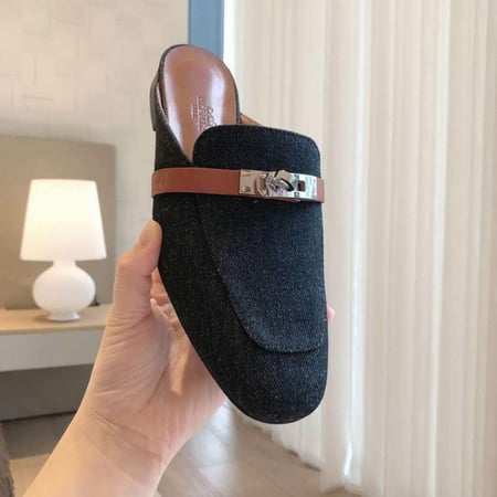 ايرميز Oz mule اسود أنيق