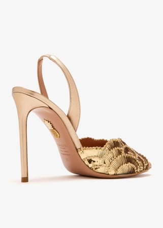 اكوازورا كعب عالي جولد