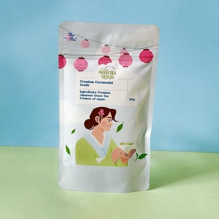 ماتشا احتفالية فاخرة يابانية ( جديد) 100g