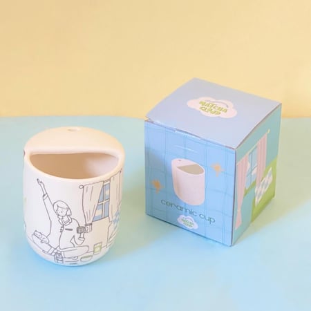 كوب سيراميك ( فتاة كلاودي ) 300 ml