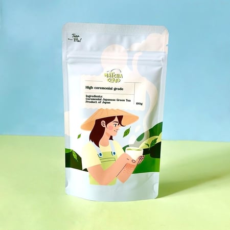 ماتشا احتفالية عالية يابانية ( جديد) 100g