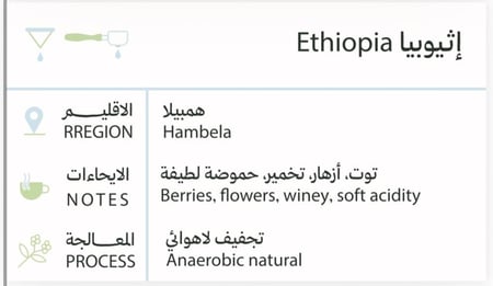 قهوة إثيوبي (همبيلا) 250g