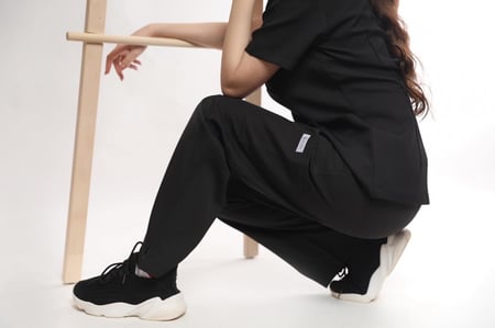 طقم سكراب اسود