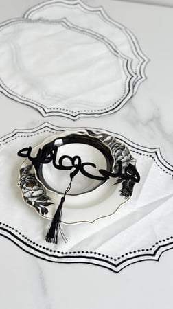 مفارش سفرة ( اسود )