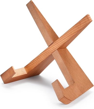 حامل كتب خشبي