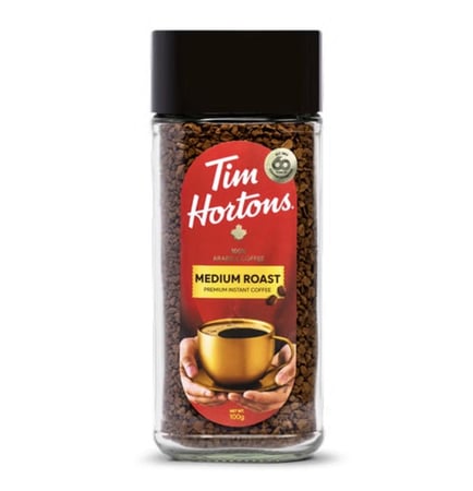 قهوة سريعة التحضير من تيم هورتنز 100 جرام