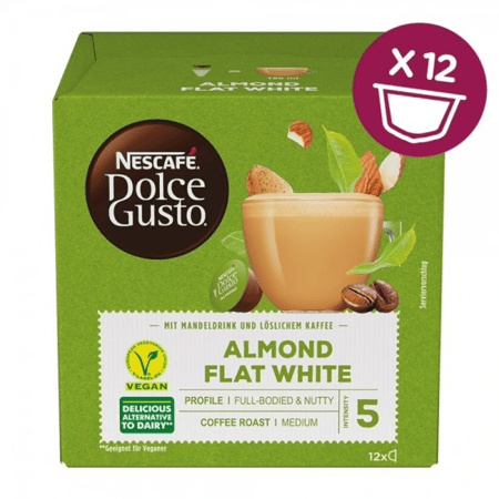 كبسولات فلات وايت اللوز 12 كبسولة دولتشي غوستو