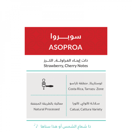 حبوب القهوة سوبروا من محمصة كفة 250 ج