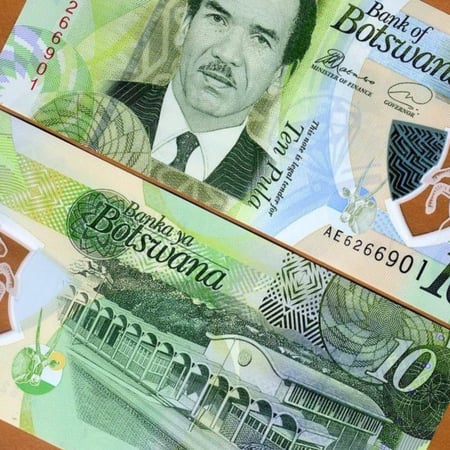 بوتسوانا فئة 10 بولا (بوليمر) أنسر