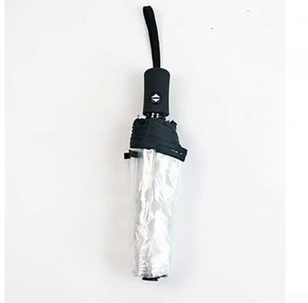 مظلة للكبار شفافة قابلة للطي فتح آلي