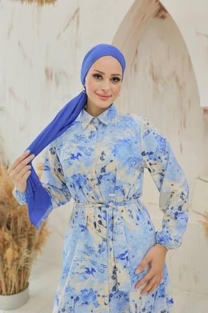 فستان تركي ناعم وأنيق