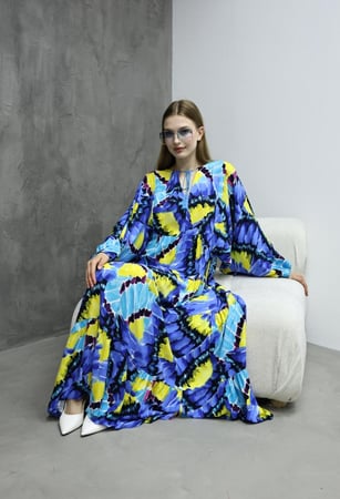 فستان قطن تركي جذاب