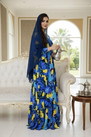 فستان قطن تركي جذاب