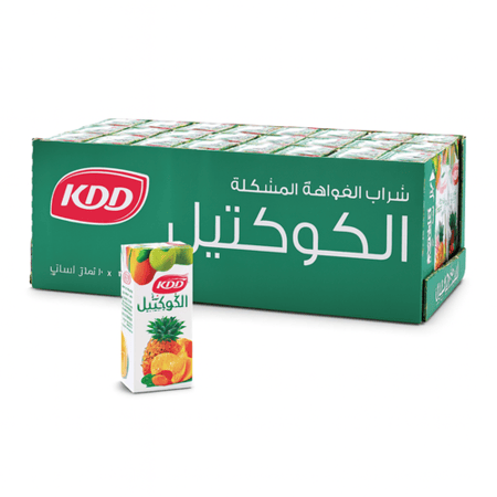 عصير مشكل كوكتيل - عصير مشكل -عصير كي دي دي -انواع عصير مشكل