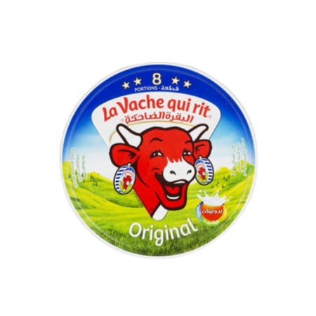 جبنة مثلثات -جبن البقرة الضاحكه