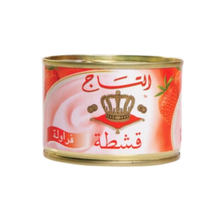 قشطة فراولة -قشطة تاج