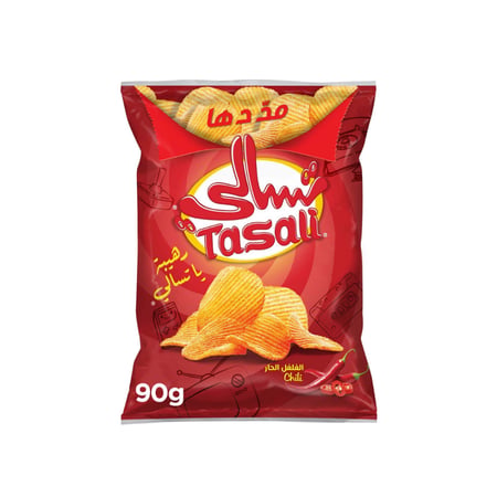 تسالي بطاطس فلفل حار -تسالي حار