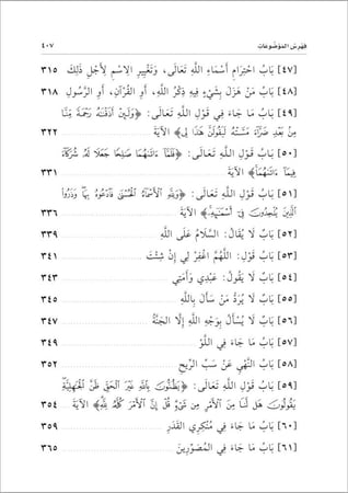 كتاب التوحيد الذي هو حق الله على العبيد - نسخة الحواشي