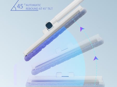 بكج ممسحة الارضيات الذكية من ELK مع مطهر ارضيات برائحة اللافندر