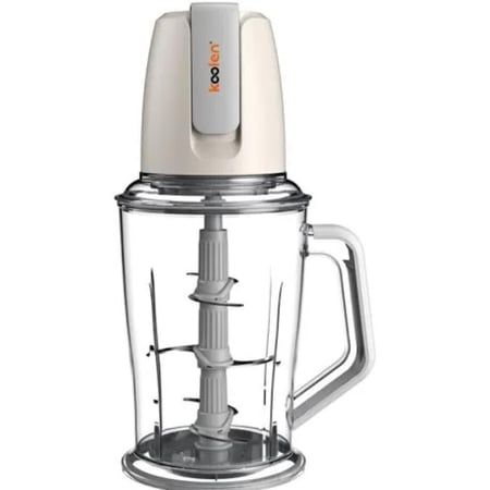 قطاعة لحم وخضروات مع قشارة ثوم بسعة 2 لتر وقوة 400 واط -