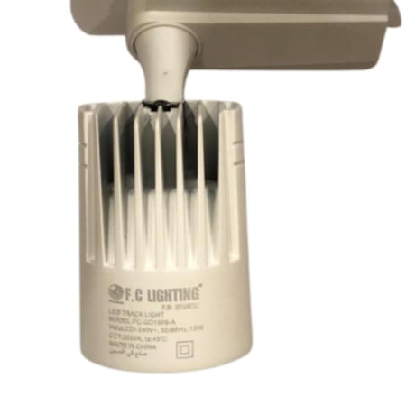 انارة تراك لايت FC لد اصفر 15 واط جرم ابيض اف سي لايتنق