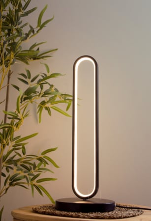 ابجورة ارضي لد 3 الوان المنيوم اسود طول 50 سم دايغو Daegu من روسلين