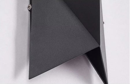 انارة جدارية 7254 جرم اسود المنيوم روسلين