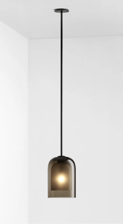 انارة معلقة E27 قزاز رمادي سبارو Sparrow من روسلين