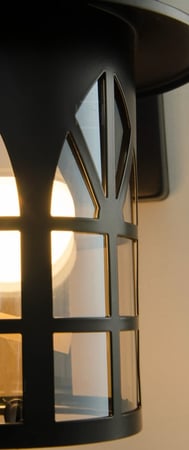 انارة جدارية E 27 اسود 30007 من روسلين