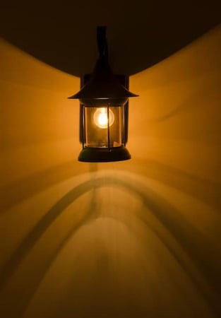 انارة جدارية E 27 اسود 30001 من روسلين