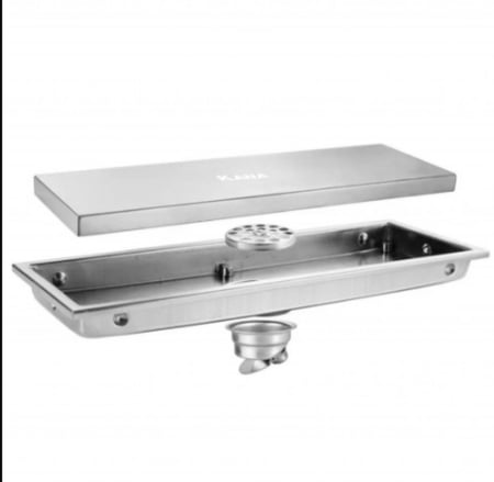 صفاية 40*10 اسود بشفة مخفي مع رداد بي ار سي م . ع