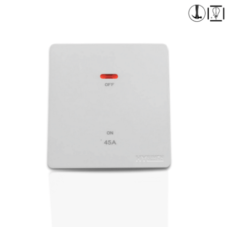 مفتاح سخانة ابيض بيانو هيلمين