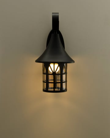 انارة جدارية E27 اسود 30009 من روسلين