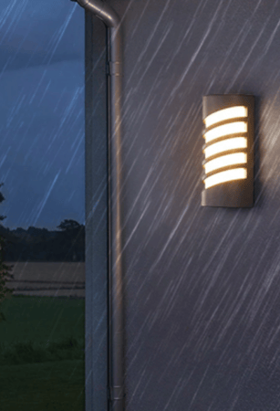 انارة جدارية 1027 جرم اسود المنيوم روسلين