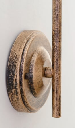 انارة جدارية E27 اسود 7003 من روسلين