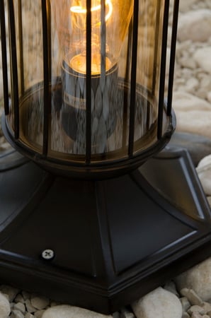 انارة حديقة جلاسي E27 اسود 30024 من روسلين