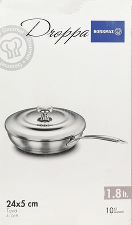 كوركماز دروبا مقلاة استيل 1.8 لتر - A1068