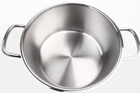 كوركماز دروبا قدر استيل 5.5 لتر -KORKMAZ DROPPA CASSEROLE 24*12CM / 5.5 L - A1063