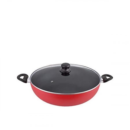 مقلاة عميقة غير لاصقة مع غطاء 30 سم من مستر كووك - 1153/30C