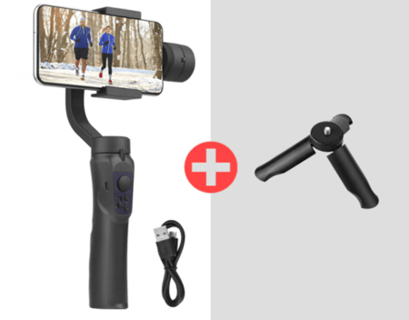 مانع الاهتزاز للموبايل من شركة اكسنن مع تريبود  Handheld gimbal